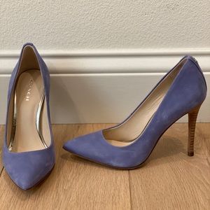 Coach Lilac Suede Pumps